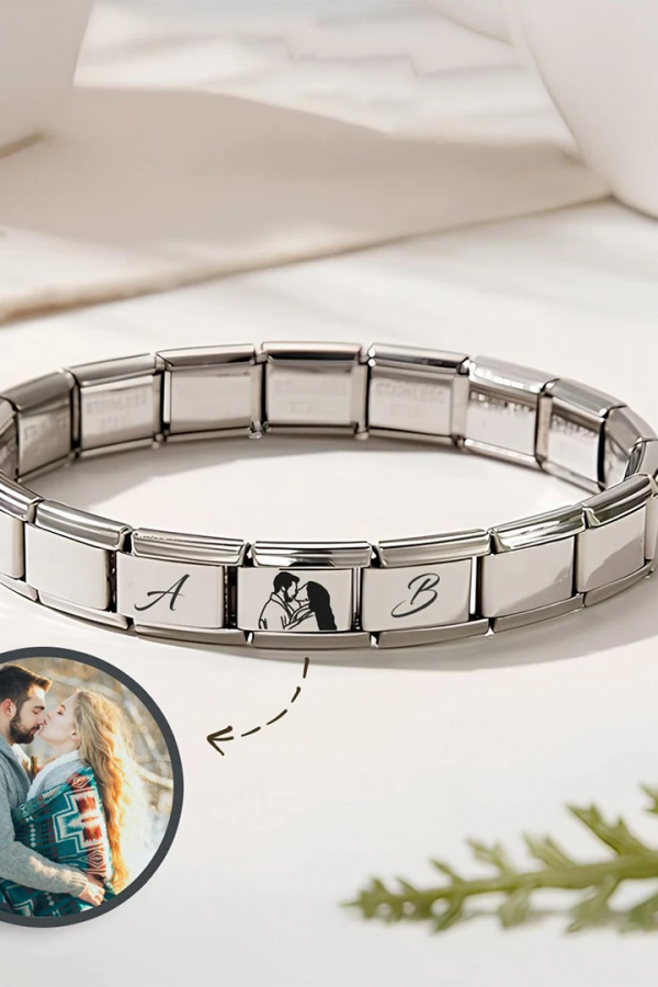 Kişiye Özel İtalyan Anı Charm Bileklik