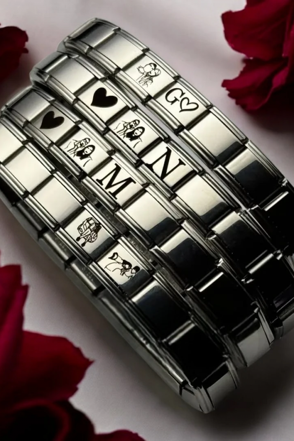 Kişiye Özel İtalyan Anı Charm Bileklik