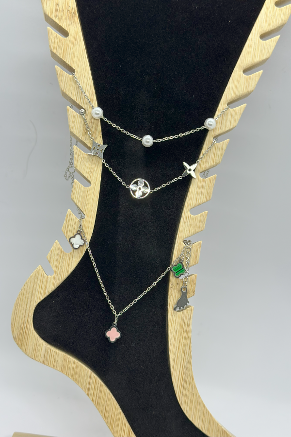 Çiçek Sedef Lüks Halhal Çiçek Sedef Lüks Halhal