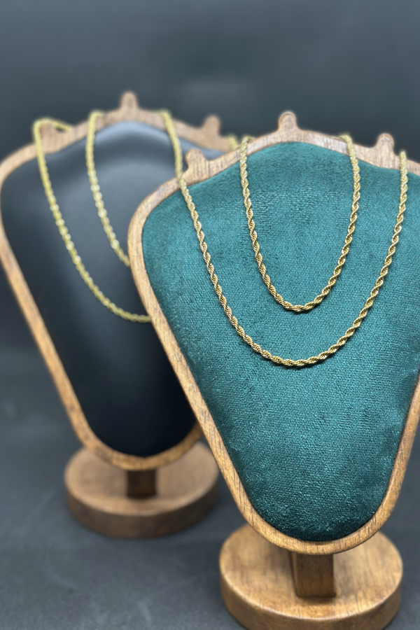 Gold Uzun Kalın Zincir Kolye