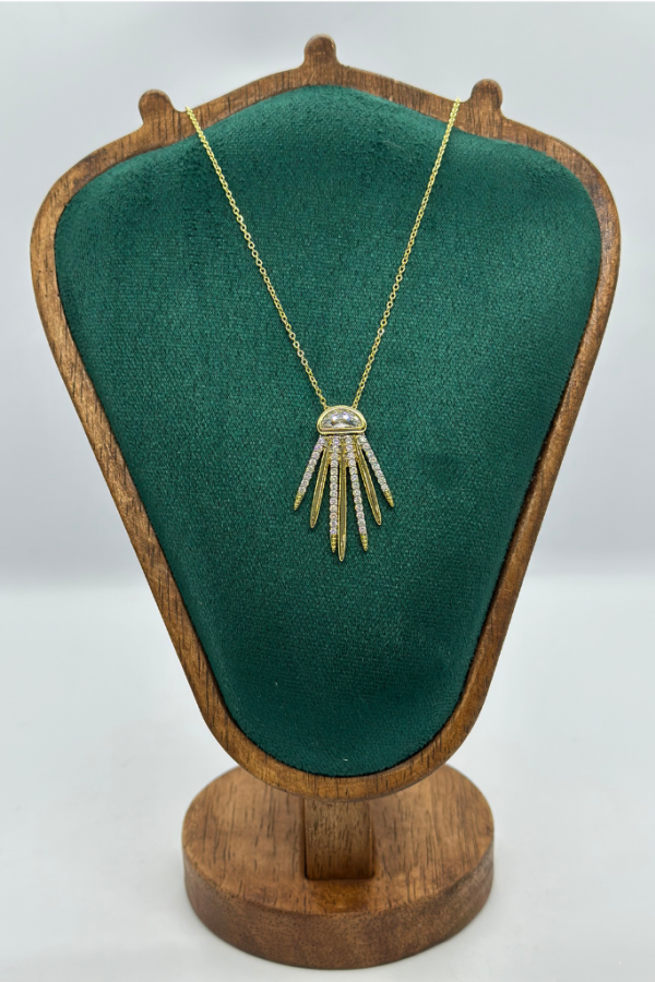 Çubuk Taşlı Kolye